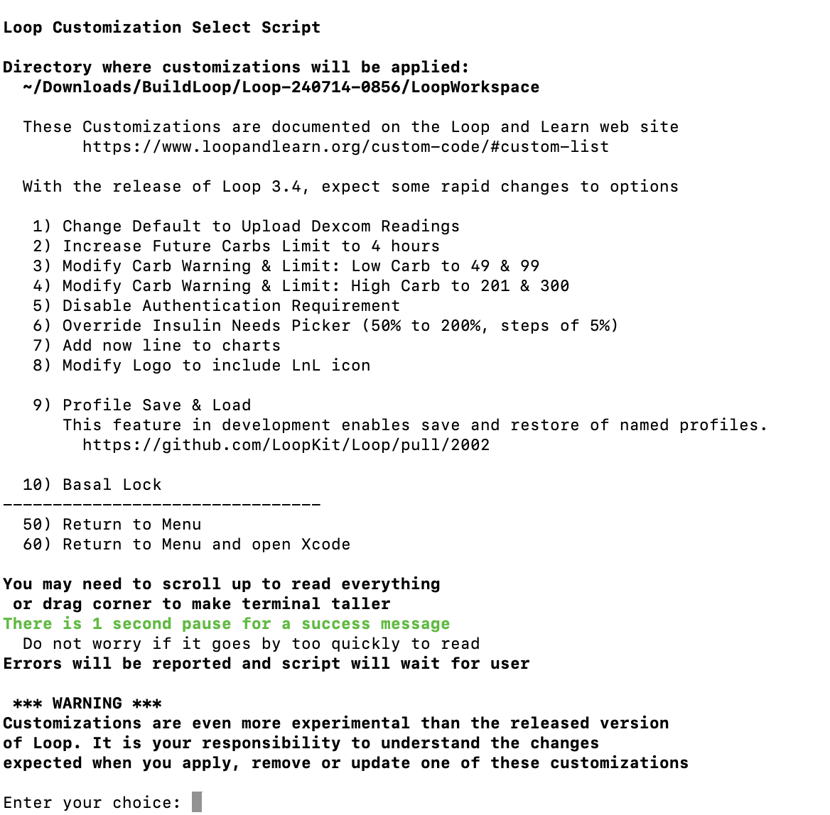 Build Select Loop 3.4<br />
